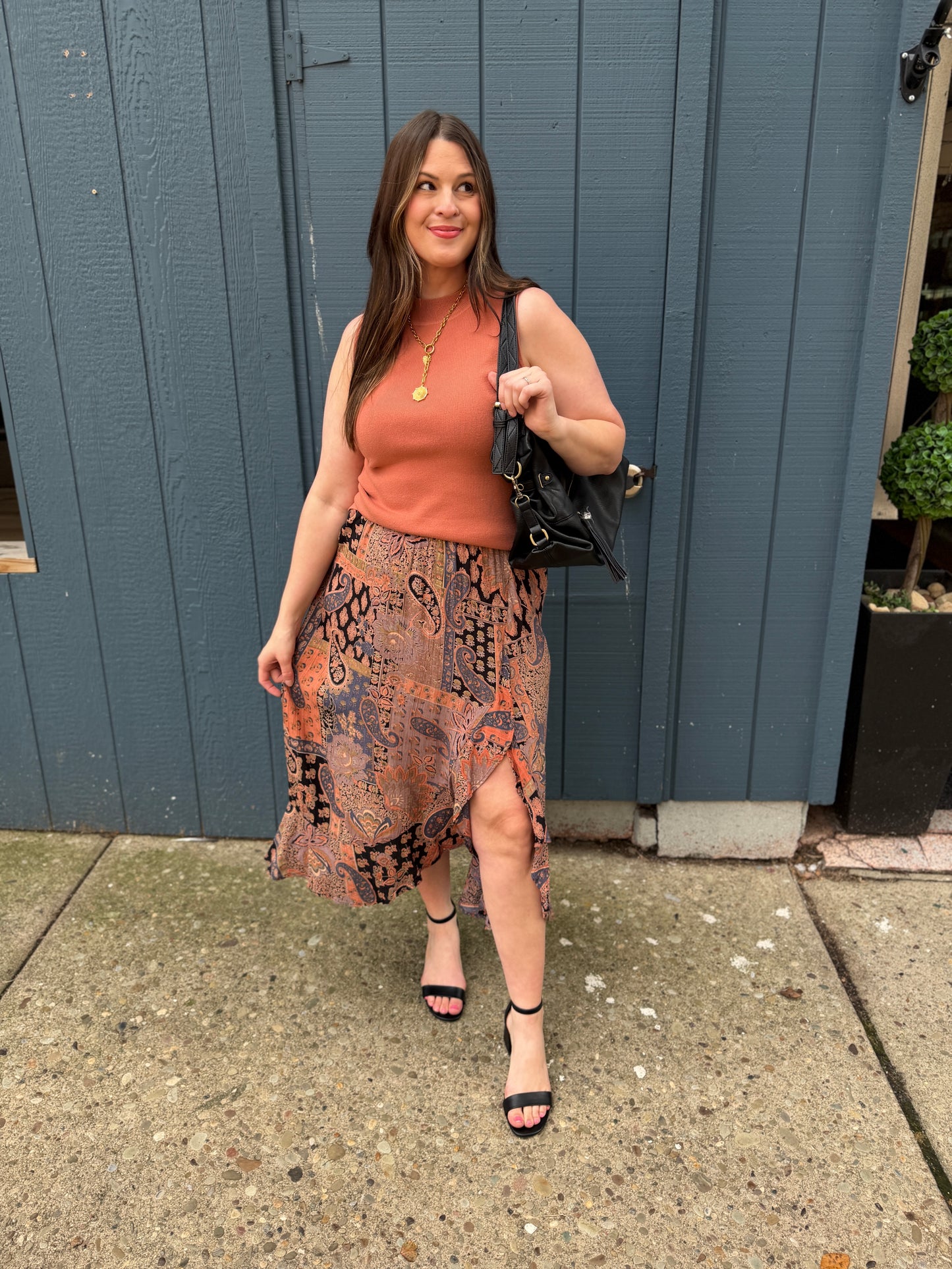 Rebel Rebel Midi Skirt