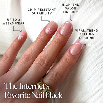 Blush Dunes Press-On Nails