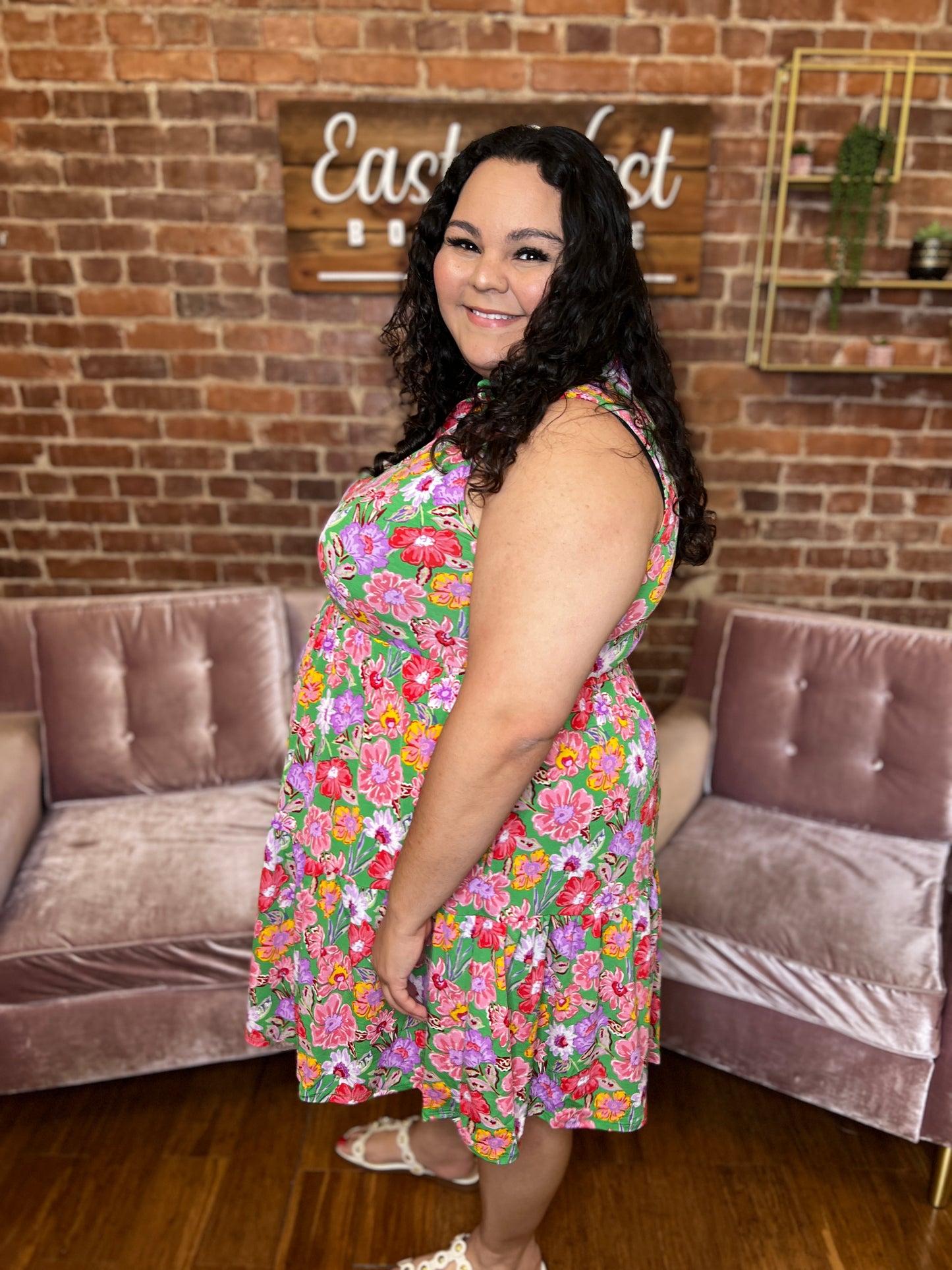 Living Garden Mini Dress