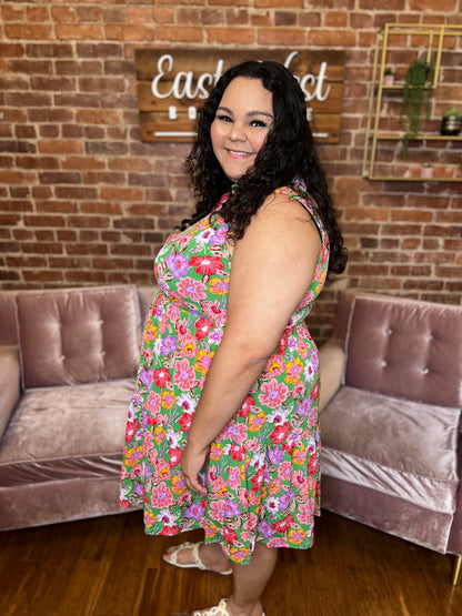 Living Garden Mini Dress