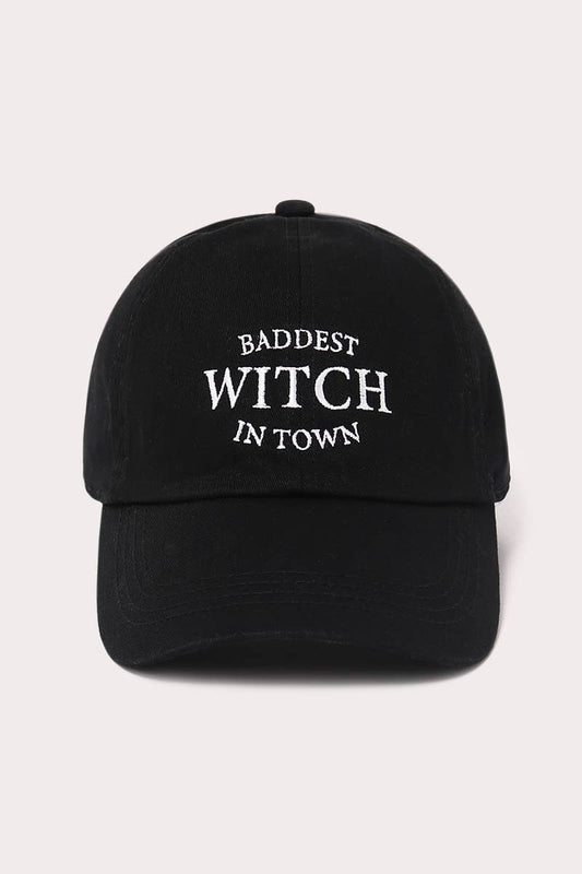Baddest Witch Baseball Cap