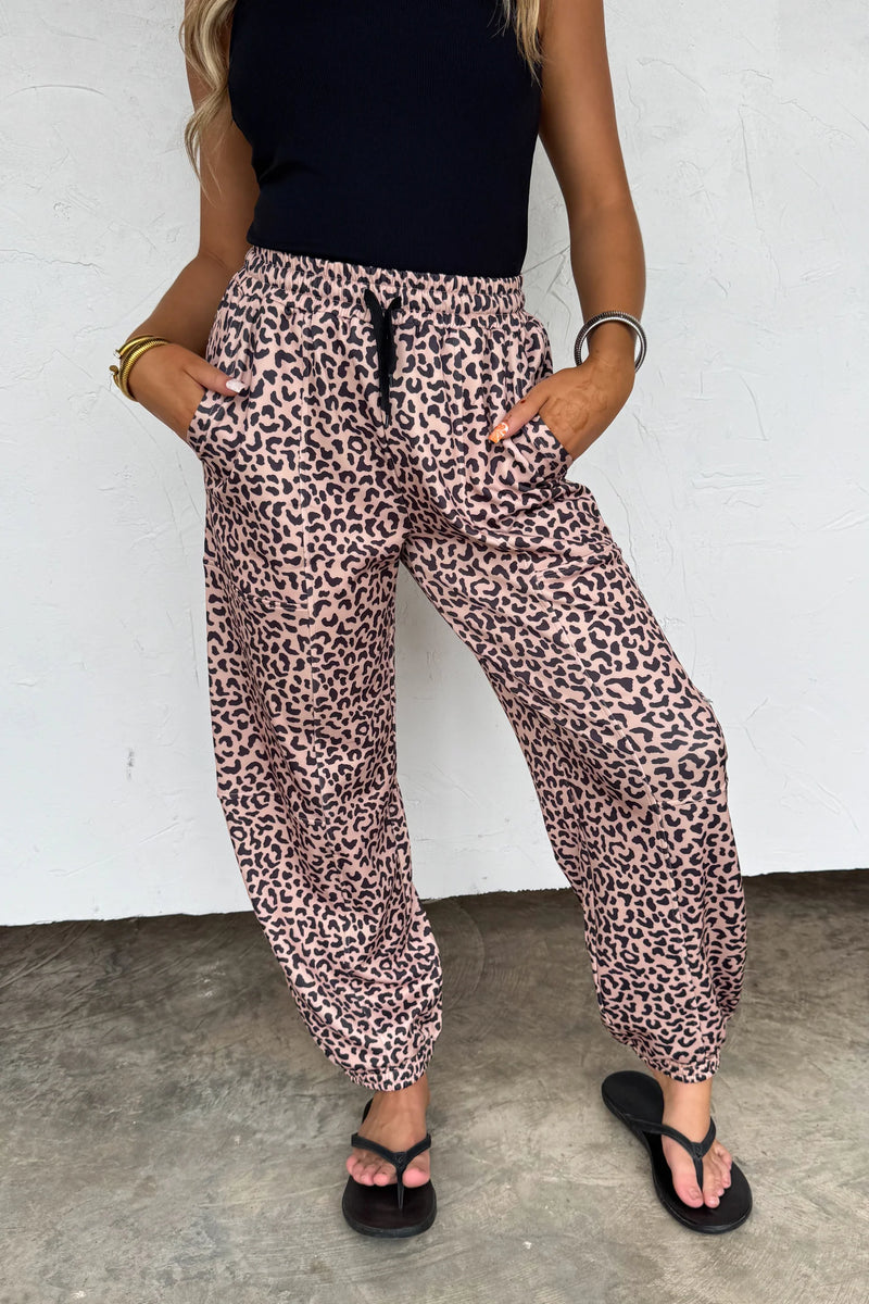 Blakeley Coco Cheetah Pants Preorder