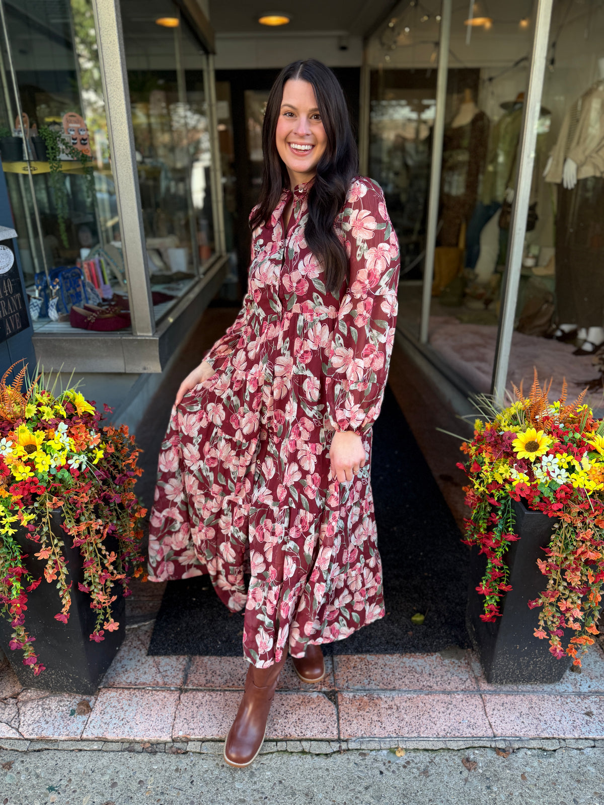 Garden Girlie Duster Dress