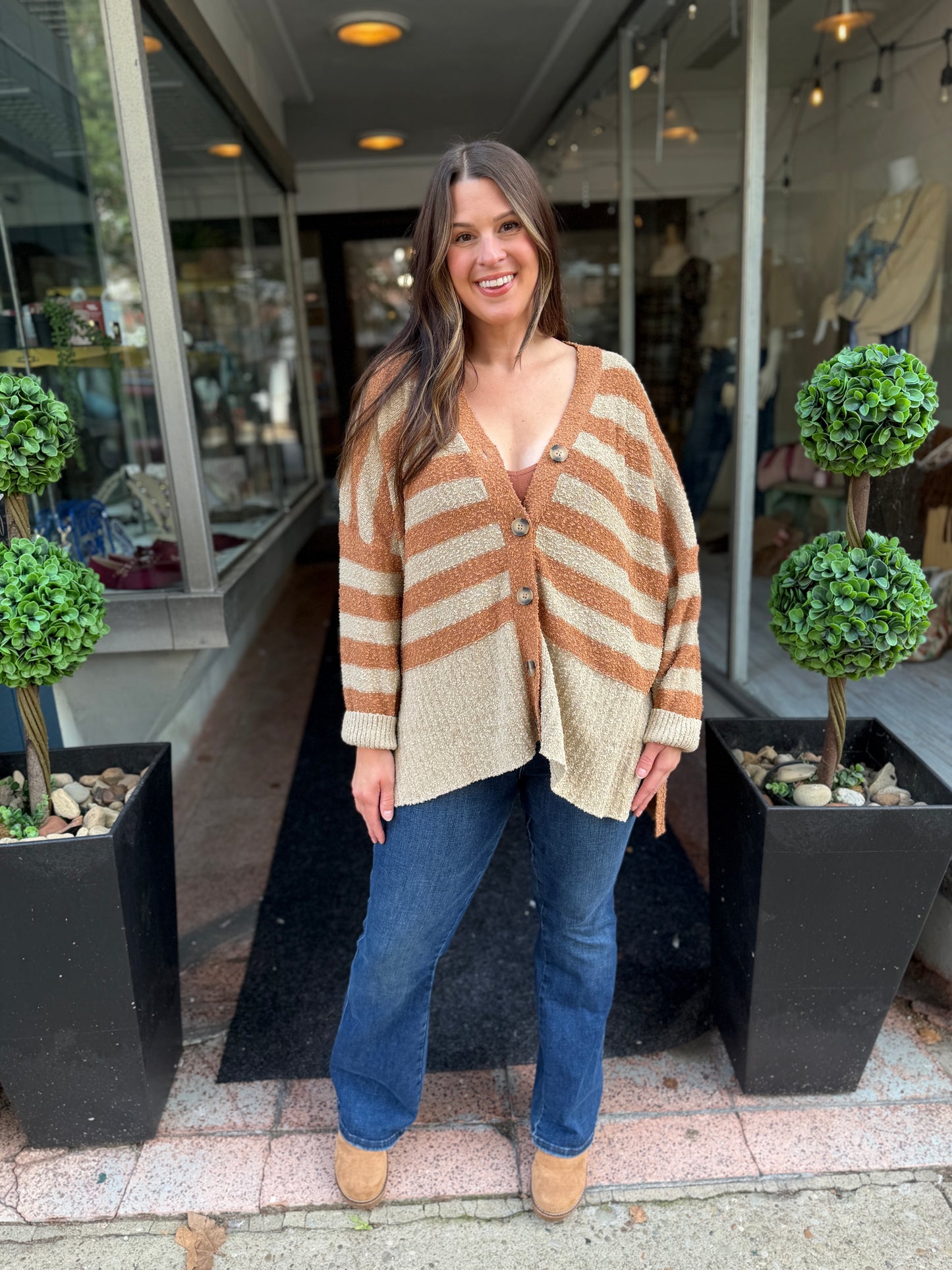 Pumpkin Spice Cardigan