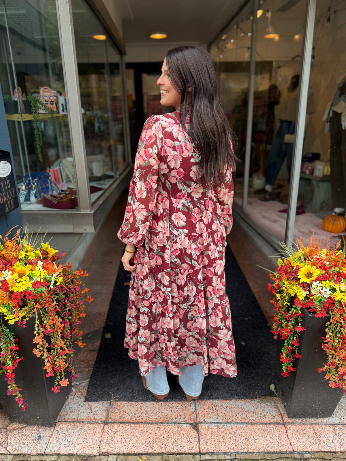 Garden Girlie Duster Dress