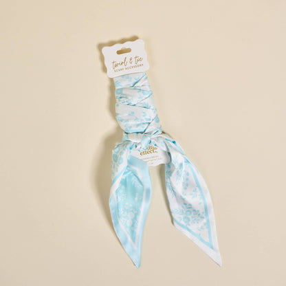 Something Blue Twirl & Tie Scarf