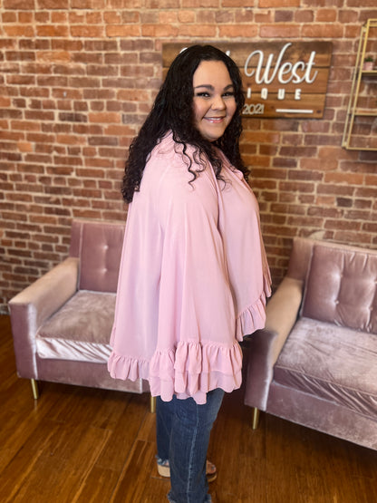 Pinky Promise Chiffon Blouse