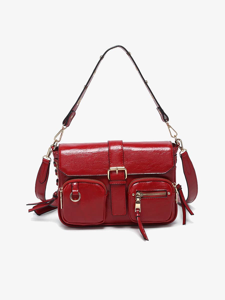 Valerie Gloss Multi-Compartment Bag