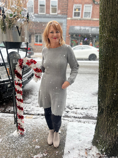 *Final Sale* Likewise Sweater Dress