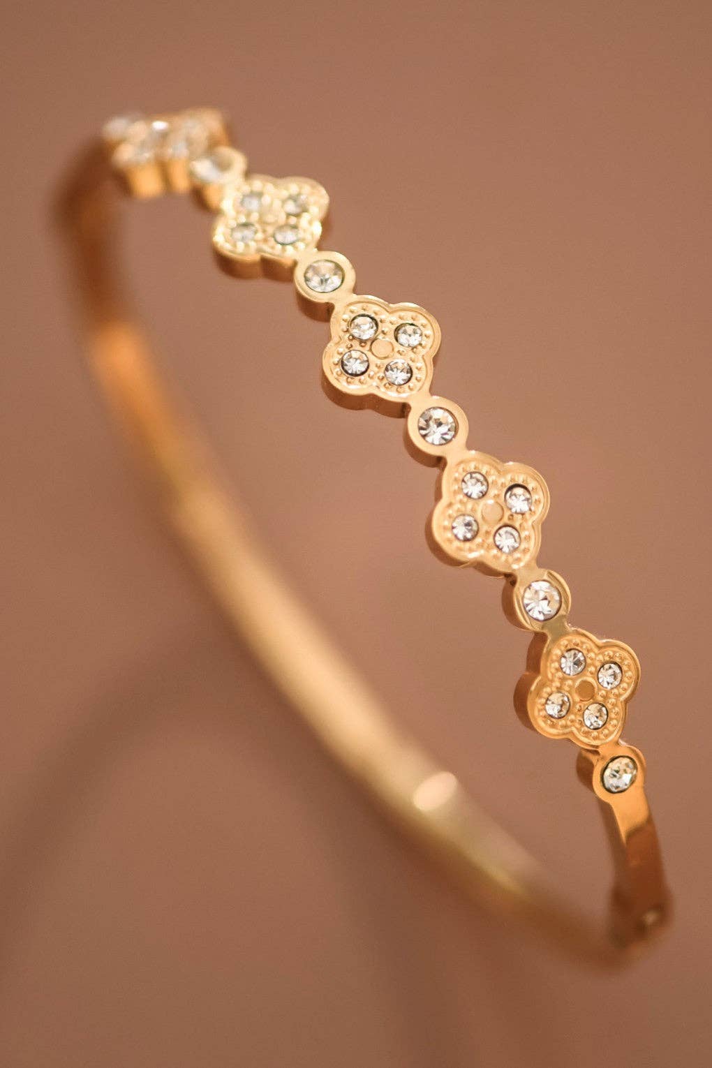 Clover Bangle Bracelet