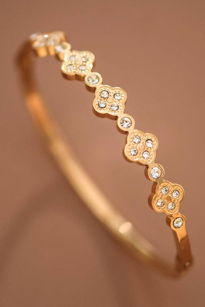Clover Bangle Bracelet
