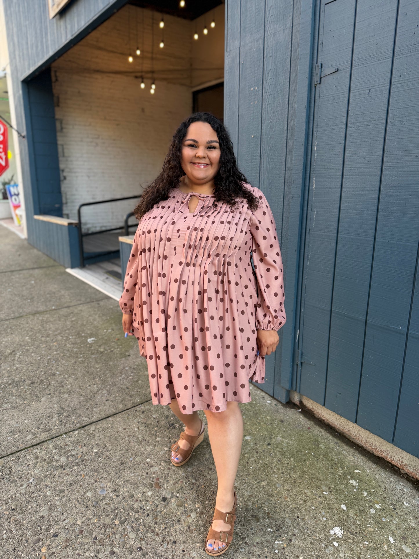 Feel Good Polka Dot Dress