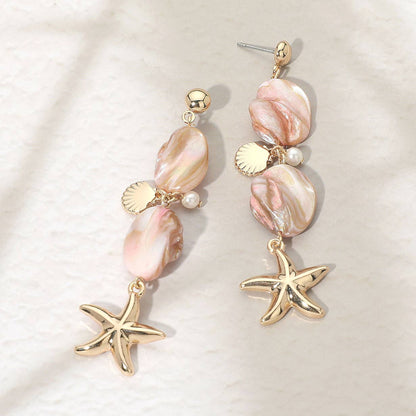 Starfish Charm Earrings