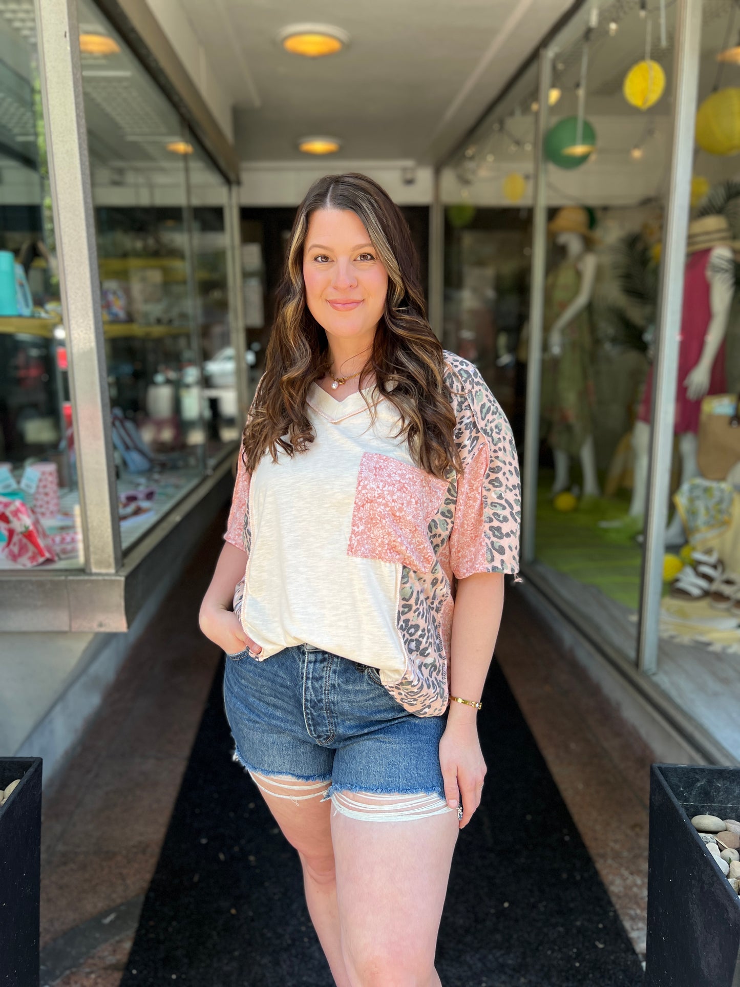 Night To Day Leopard Top
