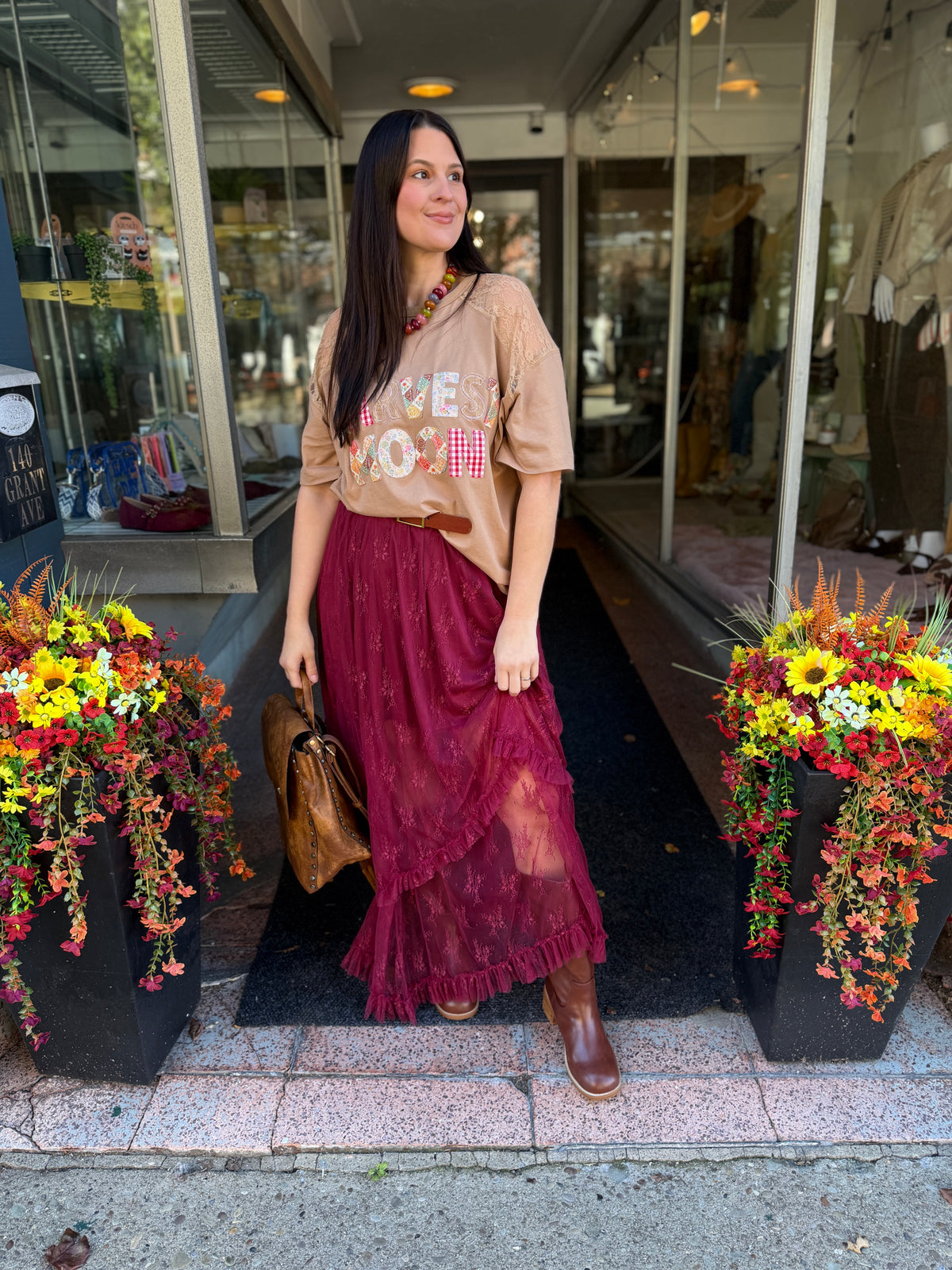 Wuthering Heights Lace Skirt