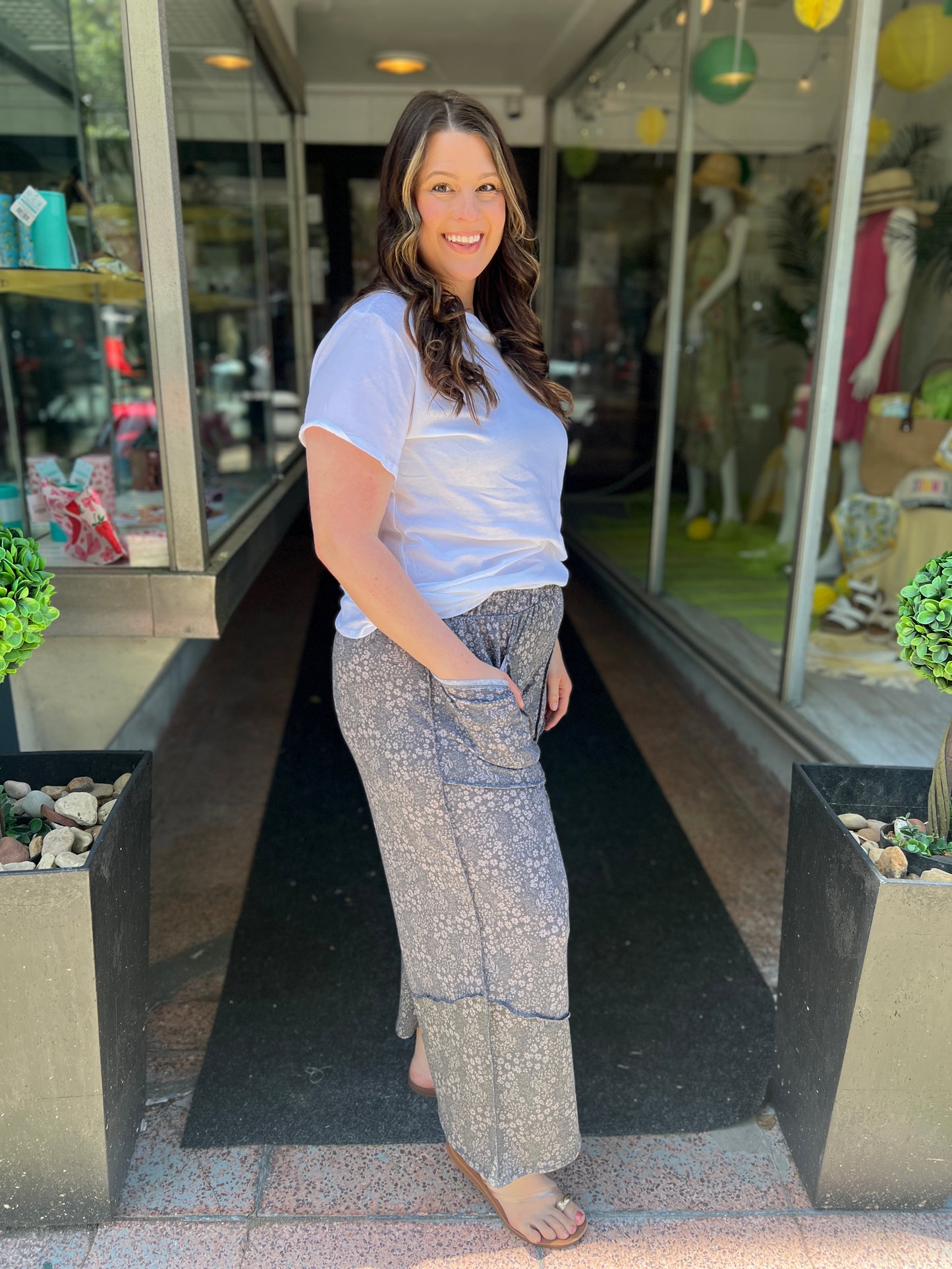 Never Stop Floral Pants