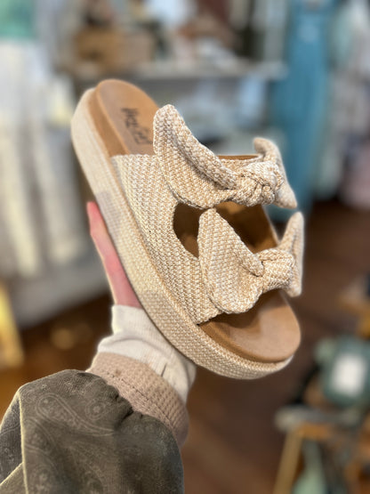 Corkys Lil Bit Knotty Sandals