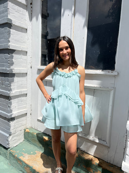 My Own Thing Flare Romper