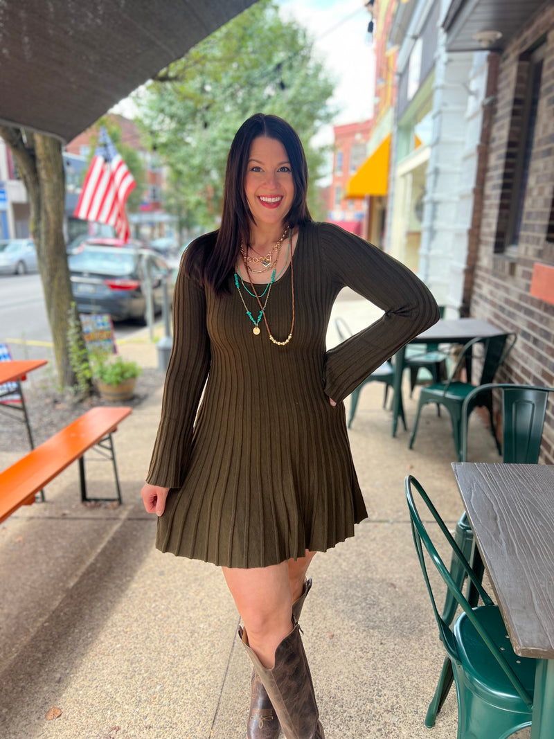 Early Autumn Mini Dress