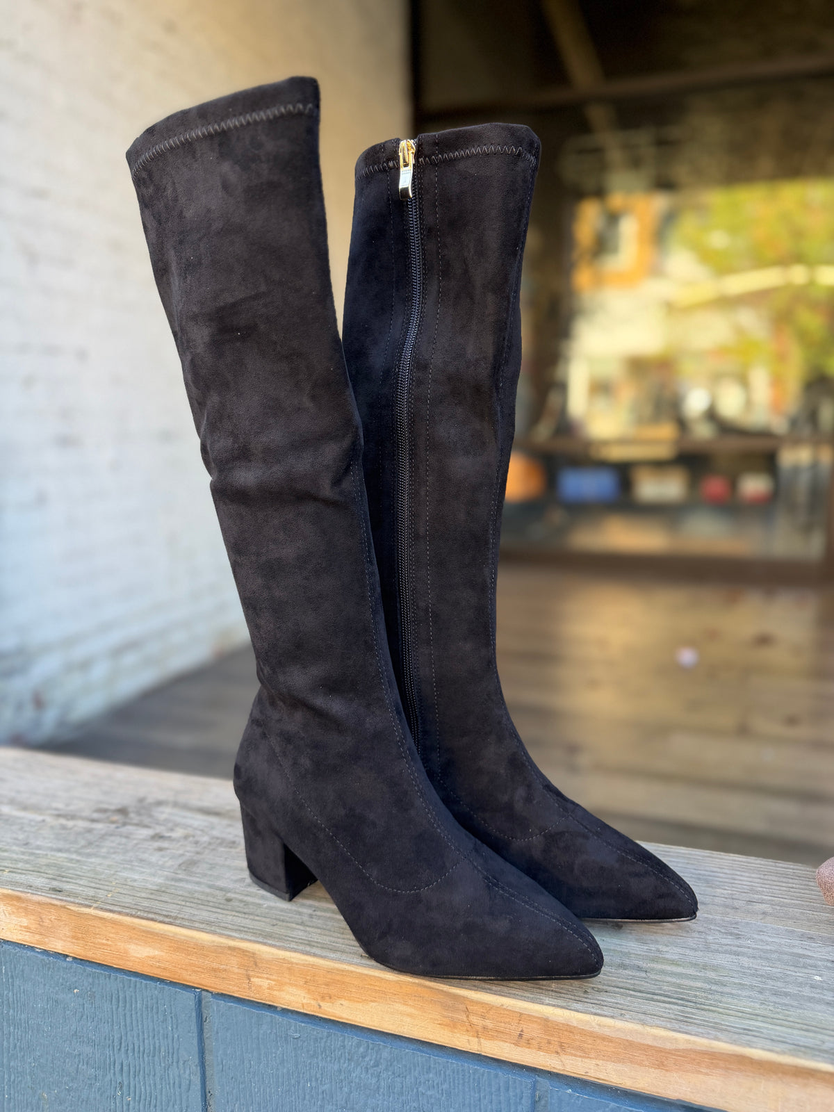 GC Riggs Knee-High Boot Black