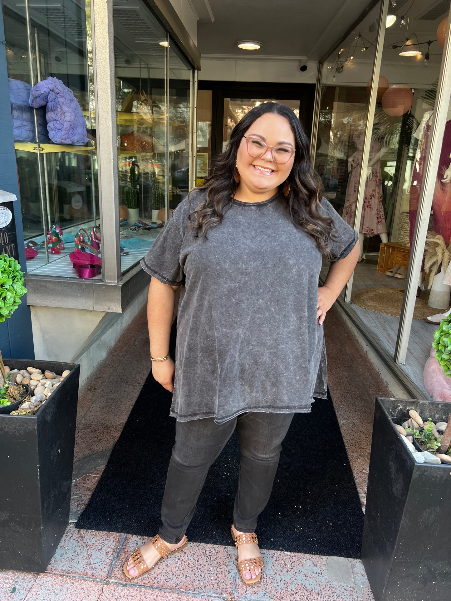 JB Black Midrise Skinnies