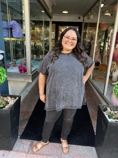 JB Black Midrise Skinnies