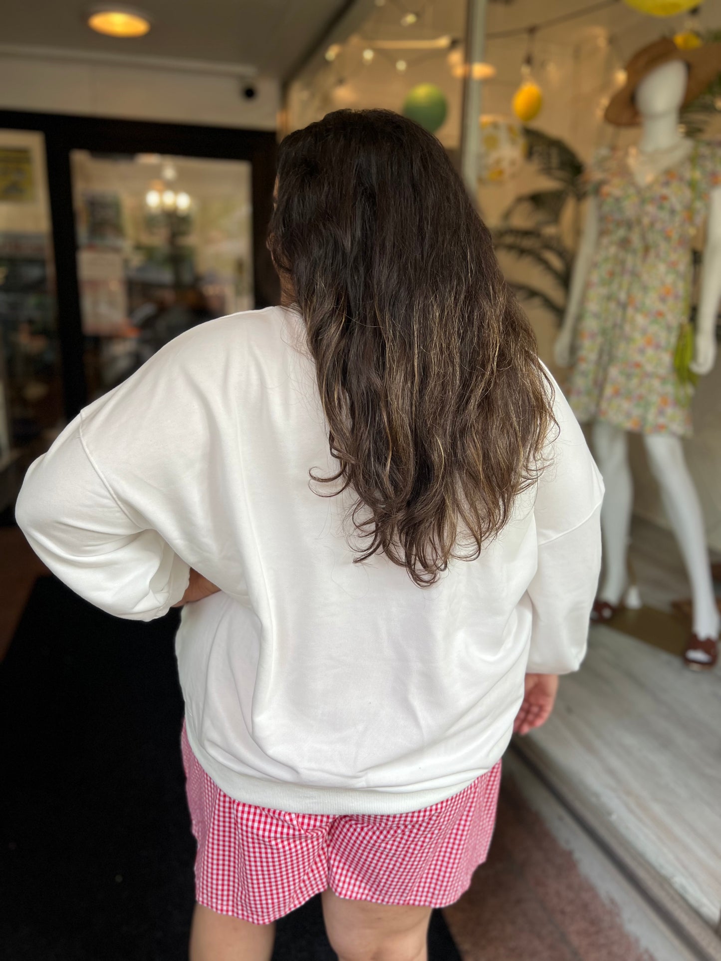 *Final Sale* USA Embroidered Sweatshirt