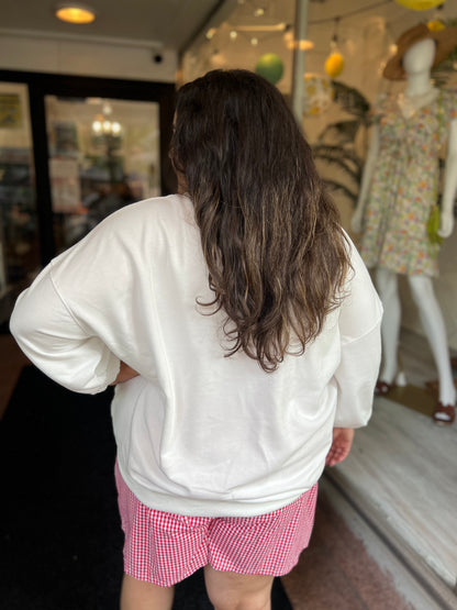 *Final Sale* USA Embroidered Sweatshirt