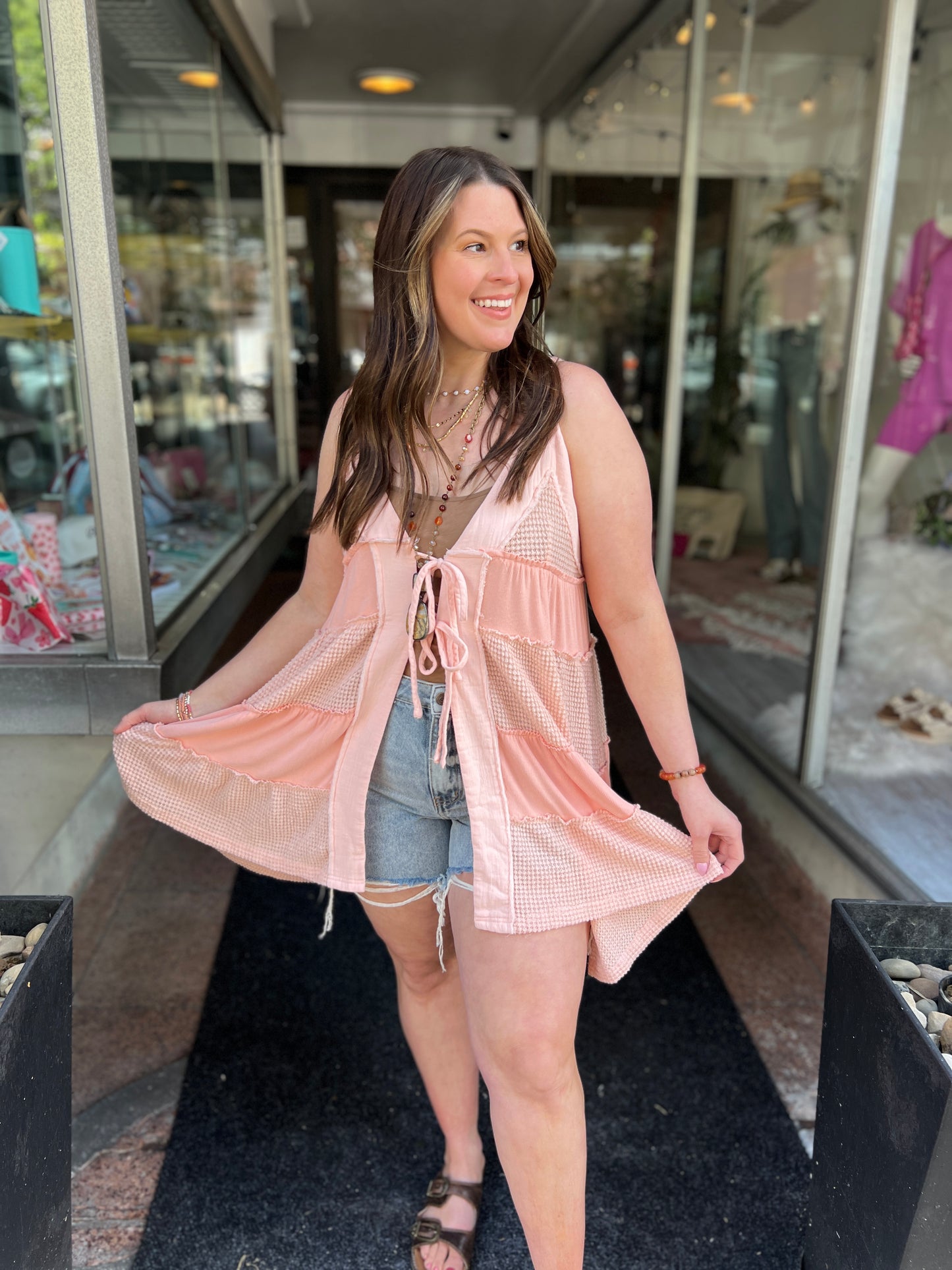 Garden Glow Tiered Dress