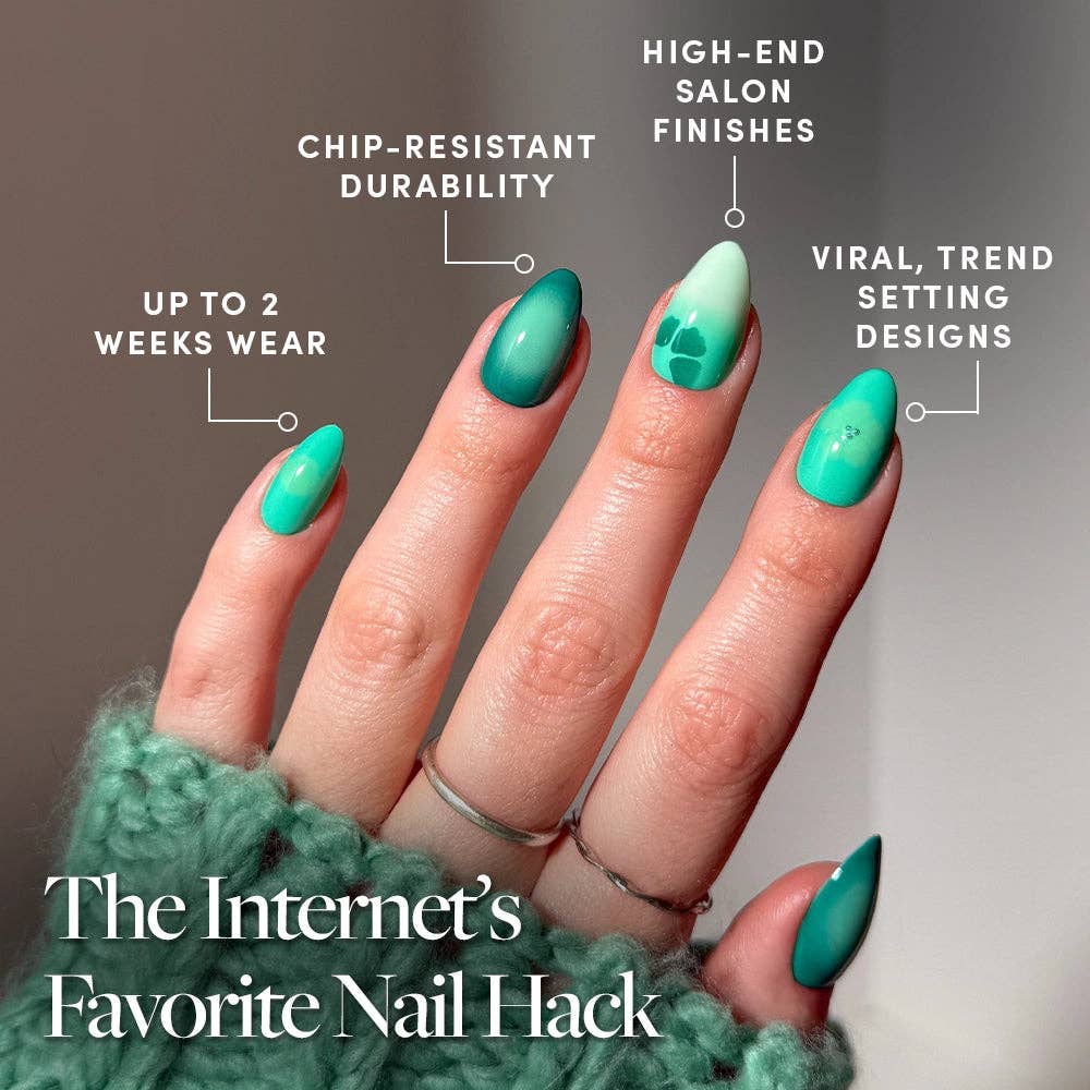 Siren Green Nail Set