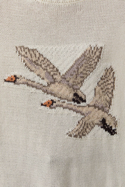 Flying Feathers Sweater