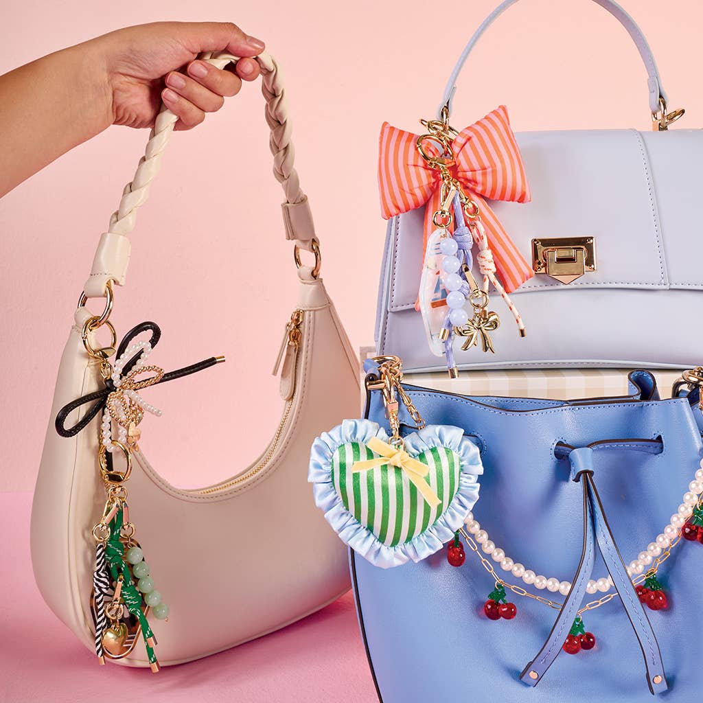 Seashell Mirror Bag Charm