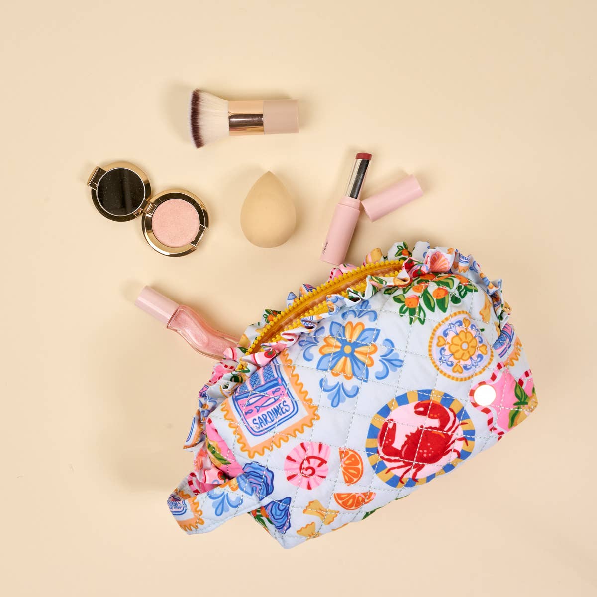 Ciao Bella Quilted Pouch
