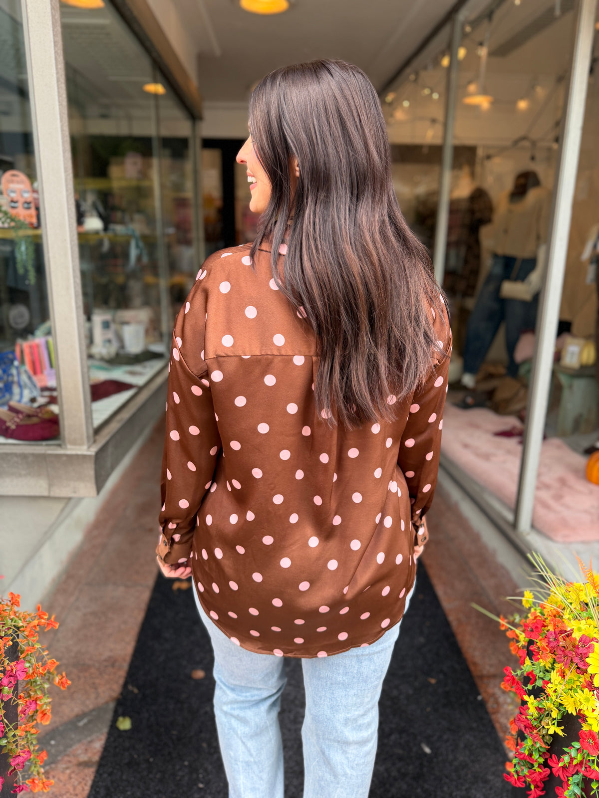 Do It My Way Polka Dot Top