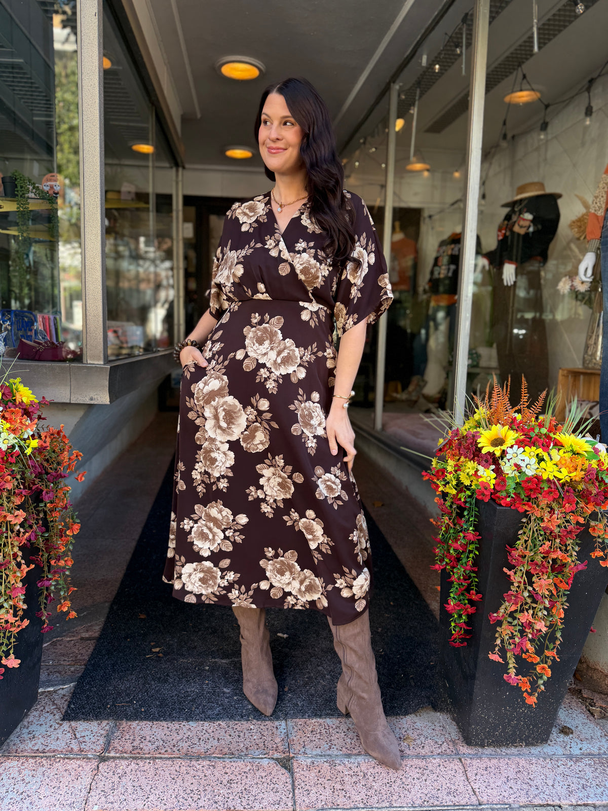 I Know You Floral Dress
