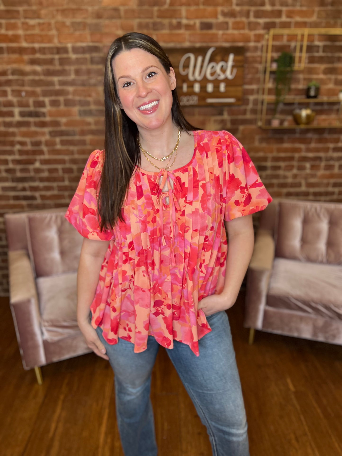Warm Heart Blouse