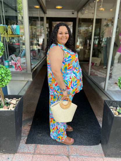 Tropical Watercolors Outfit Set