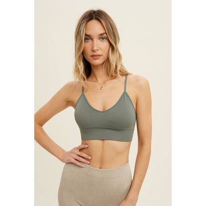 Careful Ribbed Bralette