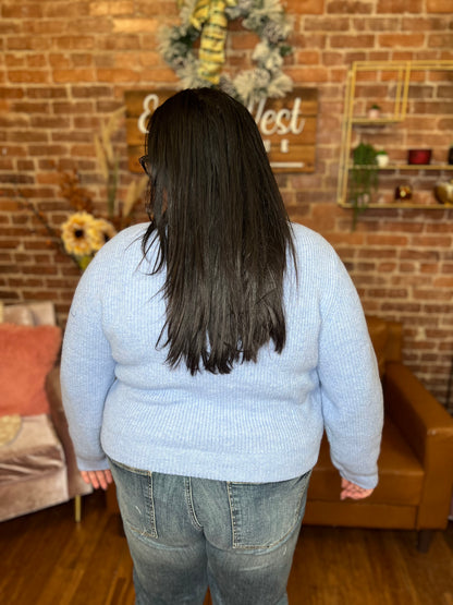 WB Pearl Blue Cardigan