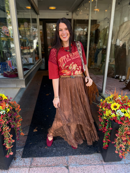Wuthering Heights Lace Skirt