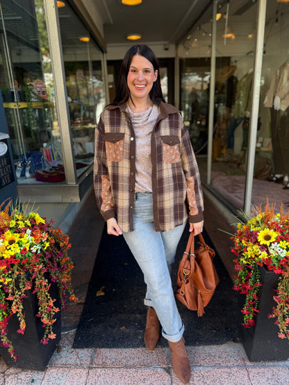 Outsiders Plaid Shacket