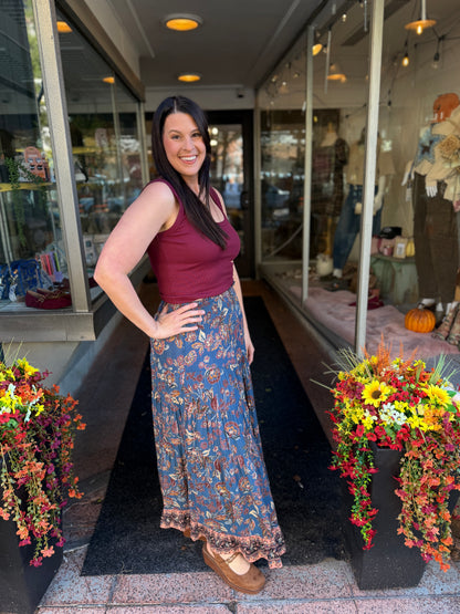 Visit Me Maxi Skirt