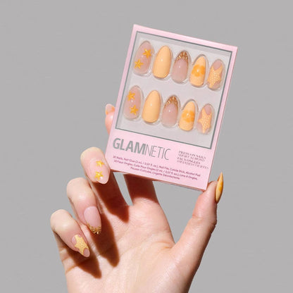 Sunny Shores Press-On Nails