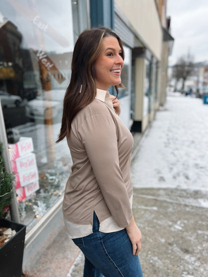WB Collar Top