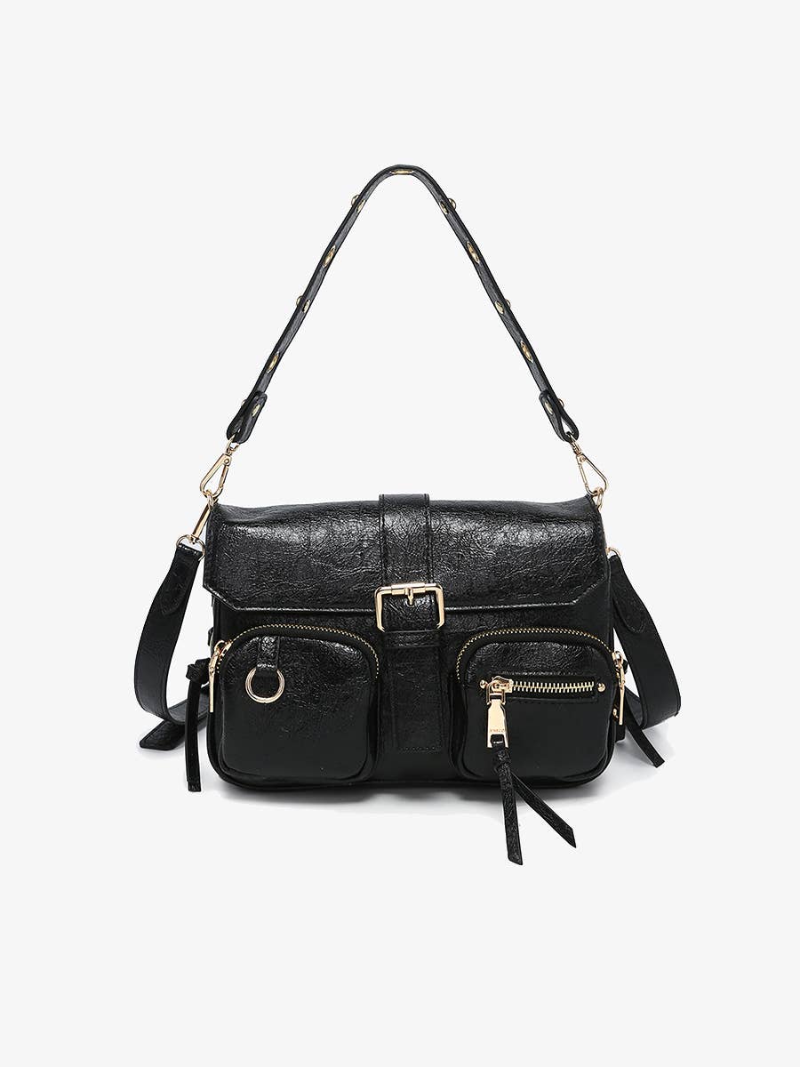 Valerie Gloss Multi-Compartment Bag