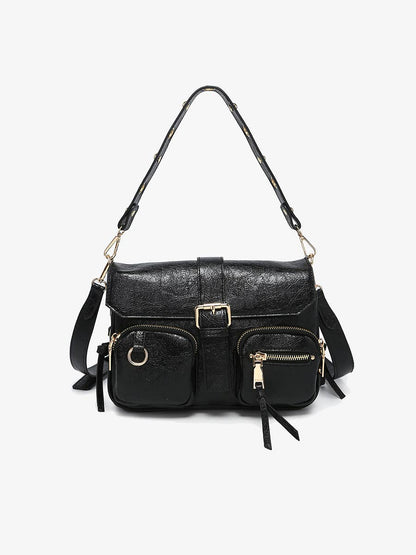 Valerie Gloss Multi-Compartment Bag