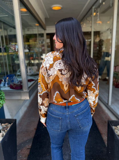 Retro Collared Blouse