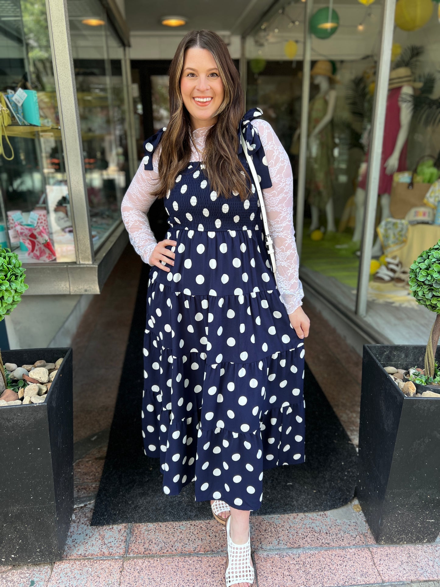 She's So Classic Polka Dot Dress