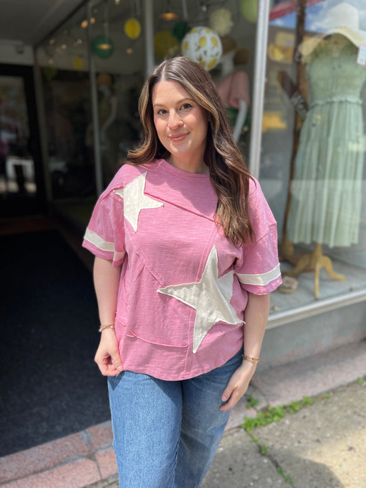 Star Burst Casual Top