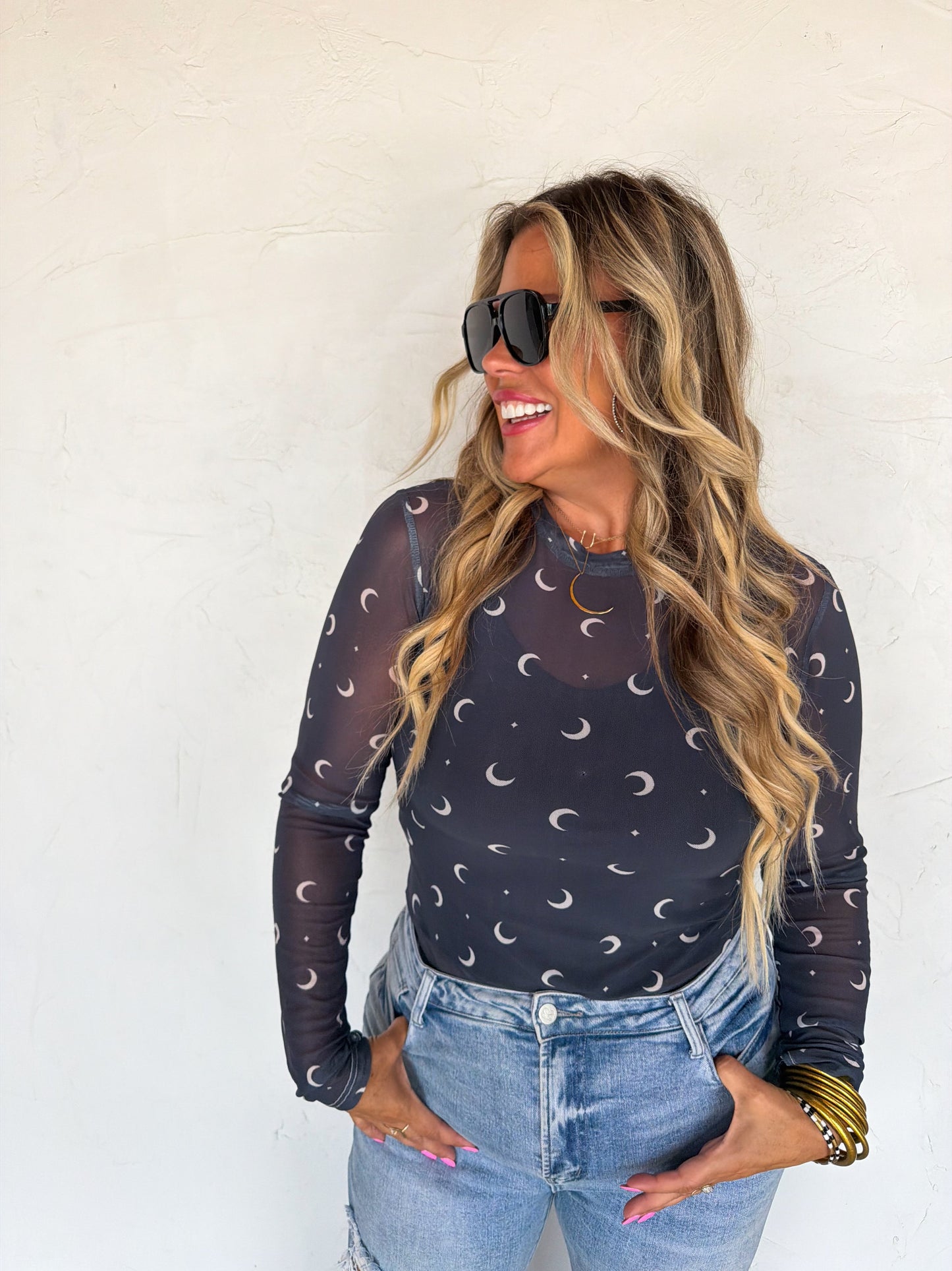 PREORDER- Moon Child Mesh Tops